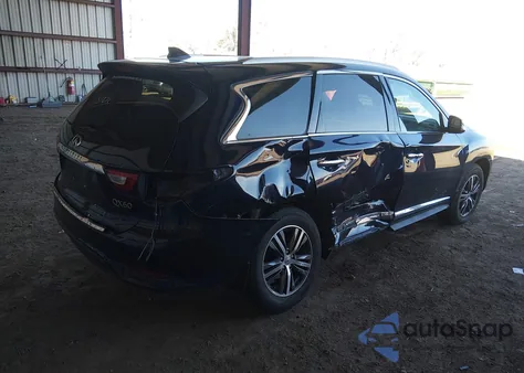 2018 Infiniti Qx60 z USA, uszkodzony, nr VIN 5N1DL0MM2JC506415